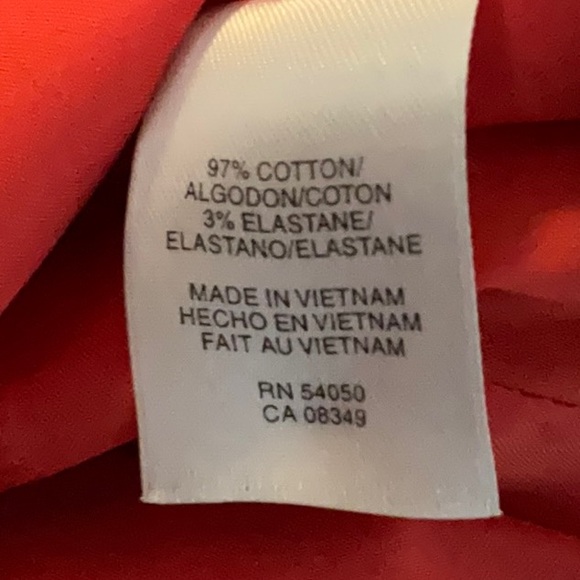 Nine West red white polkadot midi sleeveless dress size 12 - Picture 6 of 6